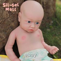 Drink-Wet System 22 in Reborn Baby Dolls 4.7KG Full Silicone Soft Body Baby Doll