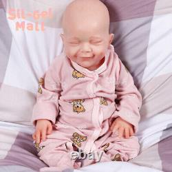 Drink-Wet System Reborn Baby Dolls 18.5Platinum Silicone Baby Doll Newborn Girl