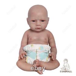 Drink and Wet 18.5''Full Body Silicone Lifelike Newborn Baby Doll for InfantGift