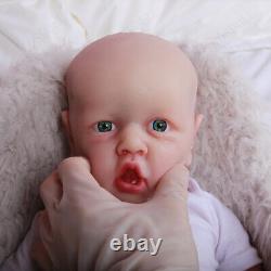 Drink and Wet 22'' Full Body Silicone lifelike Newborn Baby Girl Doll for Gift