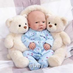 Drink and Wet System 18.5 Reborn Baby Dolls Full Platinum Silic