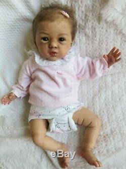 ETHNIC Reborn Baby GIRL Doll MAIKE by GUDRUN LEGLER Eli Habibi