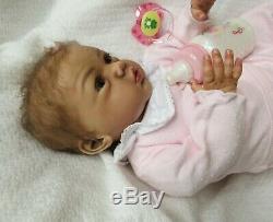 ETHNIC Reborn Baby GIRL Doll MAIKE by GUDRUN LEGLER Eli Habibi