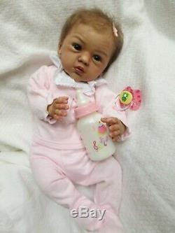 ETHNIC Reborn Baby GIRL Doll MAIKE by GUDRUN LEGLER Eli Habibi