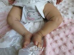 ETHNIC Reborn Baby GIRL Doll MAIKE by GUDRUN LEGLER Eli Habibi