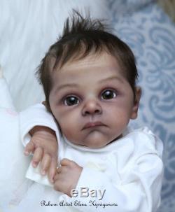 Elena Kipriyanova Ethnic AA Reborn Baby Girl Ollie by Adrie Stoete L\E- IIORA