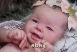 Emmy Sculpt by Sandie Faber Newborn Reborn Baby with COA Engraving