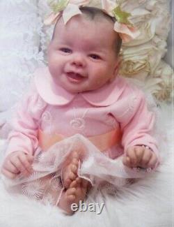 Emmy Sculpt by Sandie Faber Newborn Reborn Baby with COA Engraving