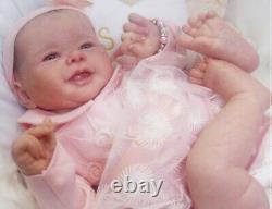 Emmy Sculpt by Sandie Faber Newborn Reborn Baby with COA Engraving