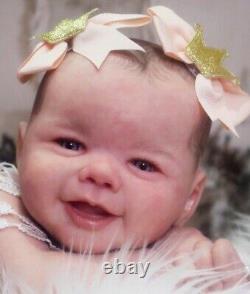 Emmy Sculpt by Sandie Faber Newborn Reborn Baby with COA Engraving