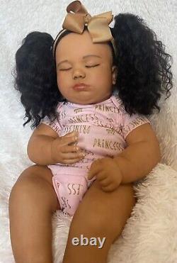 Ethnic June Sleepimg Girl Reborn Baby Doll