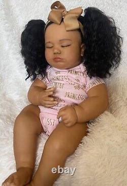 Ethnic June Sleepimg Girl Reborn Baby Doll