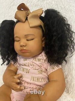 Ethnic June Sleepimg Girl Reborn Baby Doll