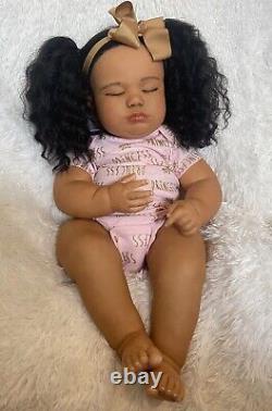 Ethnic June Sleepimg Girl Reborn Baby Doll