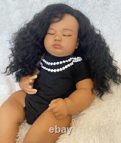 Ethnic June Sleepimg Girl Reborn Baby Doll