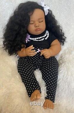 Ethnic June Sleepimg Girl Reborn Baby Doll