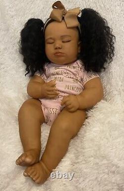 Ethnic June Sleepimg Girl Reborn Baby Doll