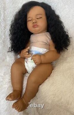 Ethnic June Sleepimg Girl Reborn Baby Doll