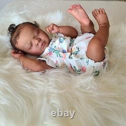 Ethnic Realborn Ana Asleep by Bountiful Baby Reborn Doll