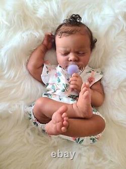 Ethnic Realborn Ana Asleep by Bountiful Baby Reborn Doll