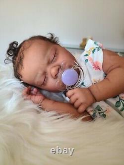 Ethnic Realborn Ana Asleep by Bountiful Baby Reborn Doll