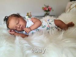 Ethnic Realborn Ana Asleep by Bountiful Baby Reborn Doll