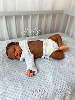 Ethnic Reborn Baby Boy Doll Marley Cassie Brace LTD 71/1500 by UK Artist