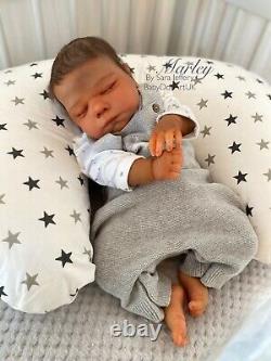 Ethnic Reborn Baby Boy Doll Marley Cassie Brace LTD 71/1500 by UK Artist