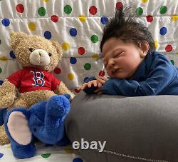 Ethnic Reborn Baby Lincoln by Laura Lee Eagles