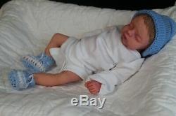 FULL BODY SILICONE BABY Boy micro preemie drink and wet