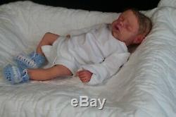 FULL BODY SILICONE BABY Boy micro preemie drink and wet