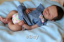 FULL BODY SILICONE BABY Girl 0-3 months life size