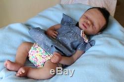 FULL BODY SILICONE BABY Girl 0-3 months life size