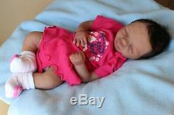 FULL BODY SILICONE BABY Girl 0-3 months life size