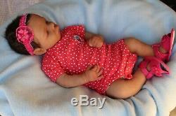 FULL BODY SILICONE BABY Girl 0-3 months life size