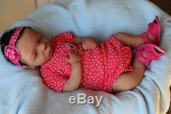 FULL BODY SILICONE BABY Girl 0-3 months life size