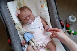 FULL BODY SILICONE REALISTIC REBORN BABY GIRL DOLL DRINK & WET by Carolina #3