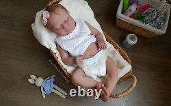 FULL BODY SILICONE REALISTIC REBORN BABY GIRL DOLL DRINK & WET by Carolina #3