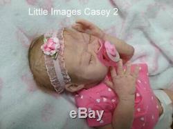 FULL BODY SOLID SILICONE Baby ecoflex 15 PREEMIE Casey #2 drinks/wets armatures