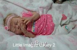 FULL BODY SOLID SILICONE Baby ecoflex 15 PREEMIE Casey #2 drinks/wets armatures