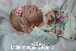 FULL BODY SOLID SILICONE Baby ecoflex 15 PREEMIE Casey #2 drinks/wets armatures