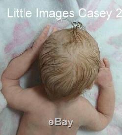 FULL BODY SOLID SILICONE Baby ecoflex 15 PREEMIE Casey #2 drinks/wets armatures