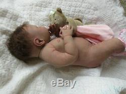 FULL Body ECOFLEX 20 SILICONE Baby GIRL- LIANA by ELENA WESTBROOK