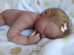 FULL Body SOLID SILICONE Baby Doll BENJAMIN GIRL by CHELLES BABIES