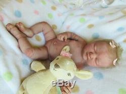 FULL Body SOLID SILICONE Baby Doll BENJAMIN GIRL by CHELLES BABIES