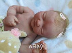 FULL Body SOLID SILICONE Baby Doll BENJAMIN GIRL by CHELLES BABIES