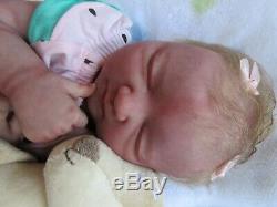 FULL Body SOLID SILICONE Baby Doll BENJAMIN GIRL by CHELLES BABIES