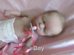 FULL Body SOLID SILICONE Baby GIRL Doll ISA by JENNIFER COSTELLO- LIMITED