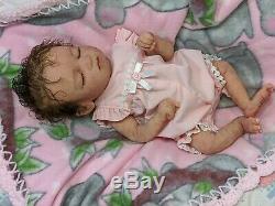 FULL Body SOLID SILICONE Baby GIRL Doll Makayla #17 DRINK/WET with armatures