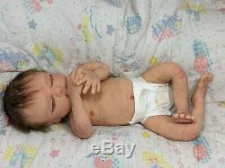 FULL Body SOLID SILICONE Baby GIRL Doll Penny #1 DRINK/WET with armatures
